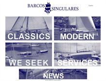 Tablet Screenshot of barcos-singulares.com